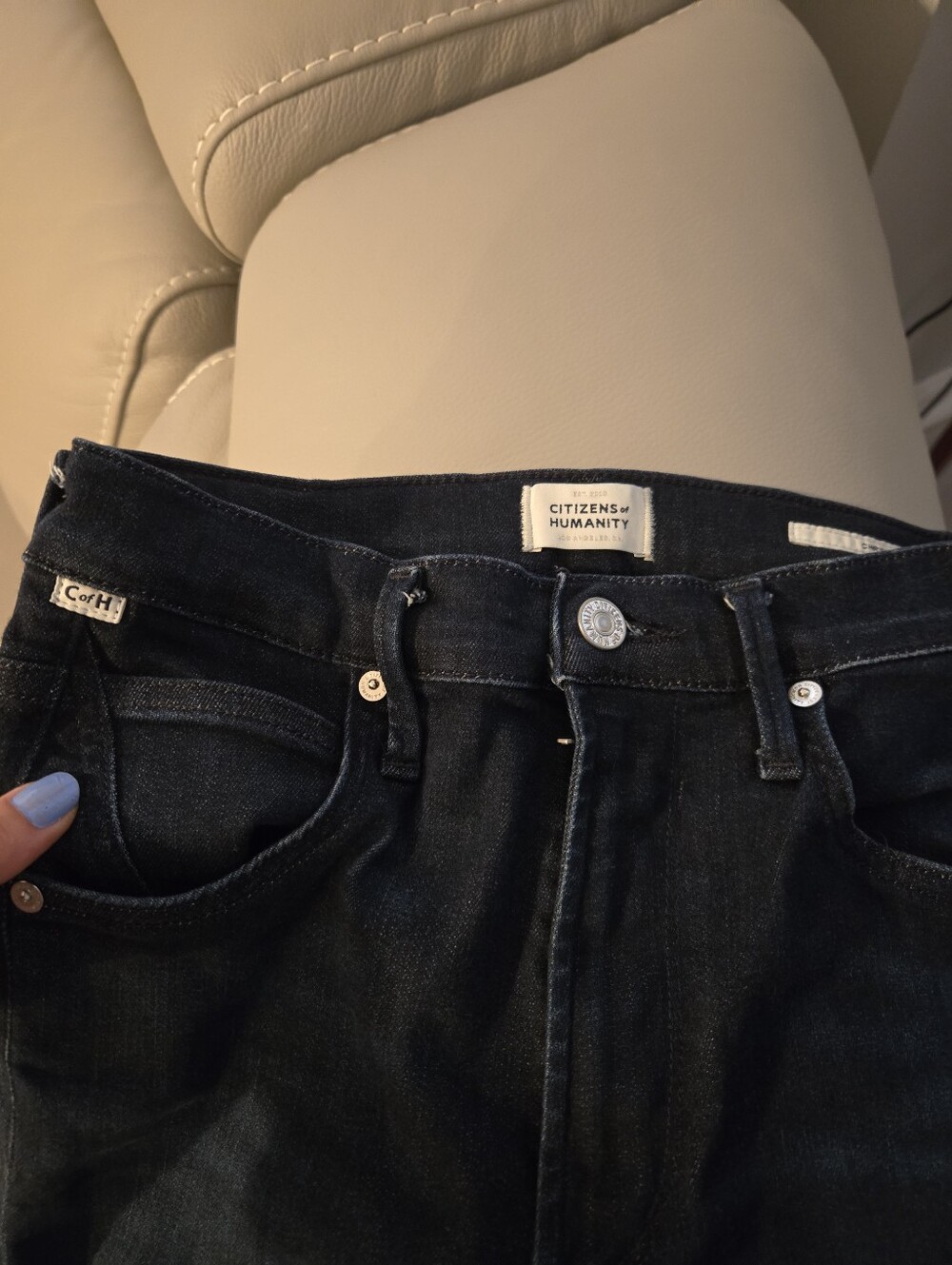 Citizens Of Humanity Slim Straight Dark Indigo Women's Jeans
